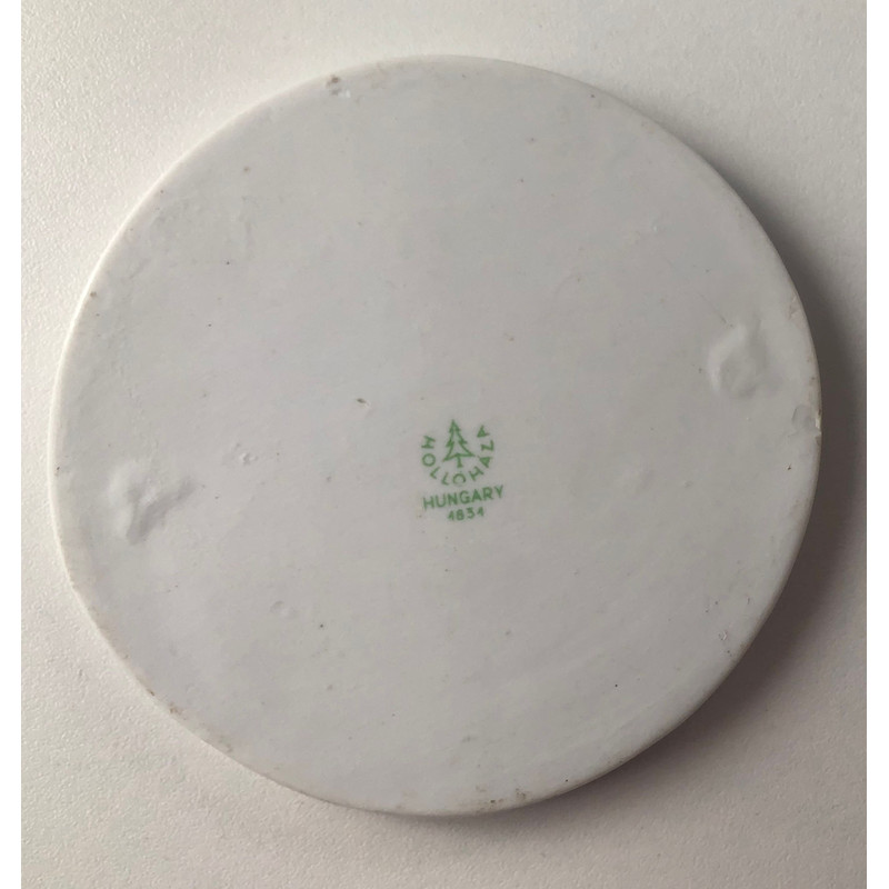 Hollohaza Hungary Porcelain Plaque 1