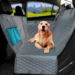 waterproof dog back seat hammock cover