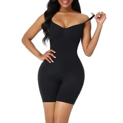 seamless one piece shapewear bodysuit tummy control waist cincher