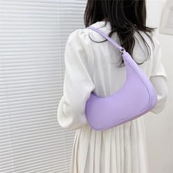stylish women tote bag fashionable shoulder underarm bag light small satchel for outdoor party daily work