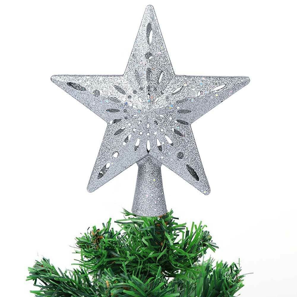 Christmas Tree Topper Projector Silver