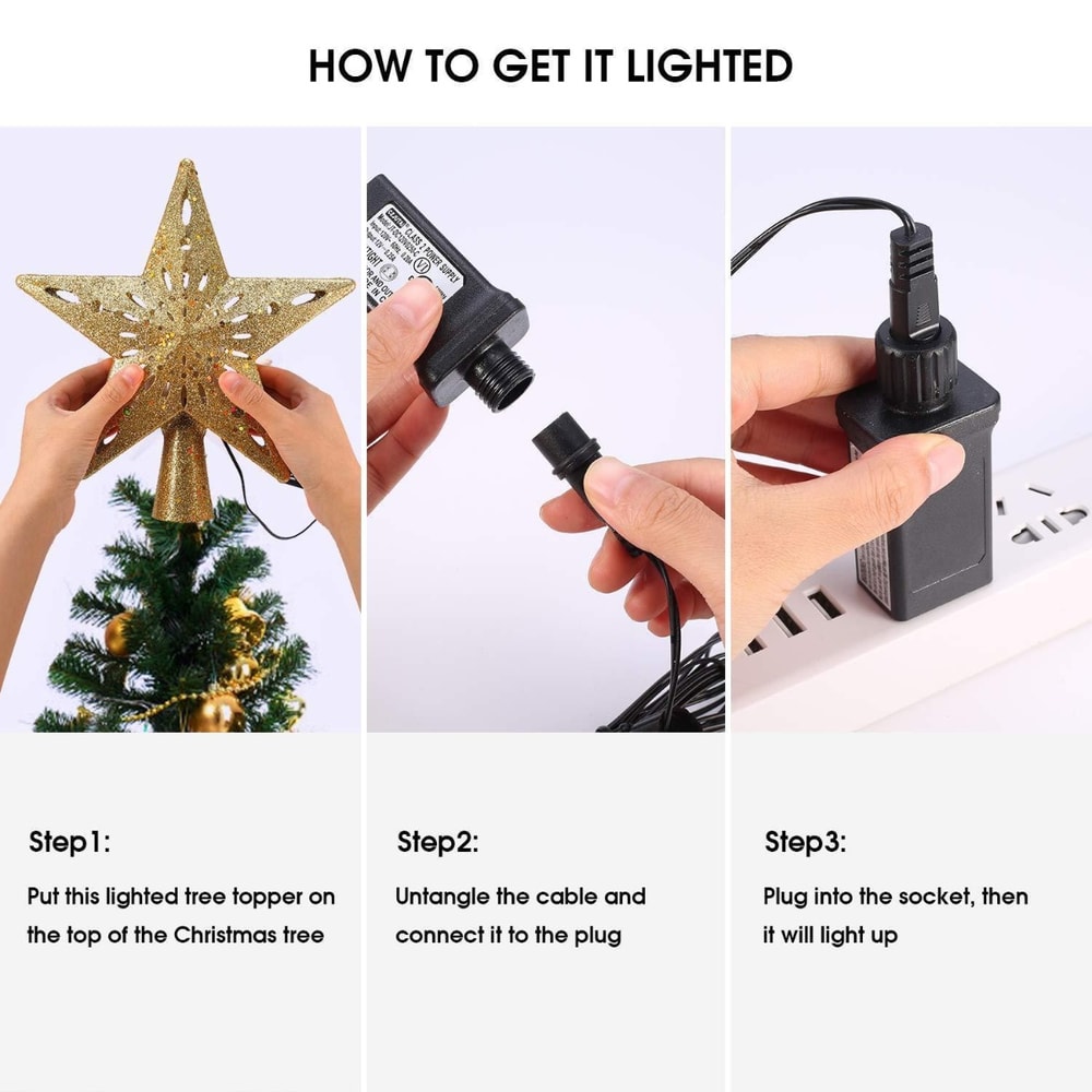 Christmas Tree Topper Projector 2