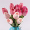 Artificial Tulips Bridal Wedding Festival Decor Bouquet