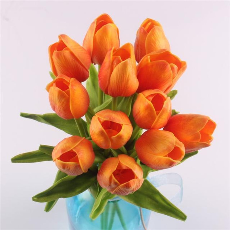 Real Touch Latex Tulip Bouquets