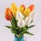 Fake Tulip Bouquets for Wedding Parties Home Kitchen Shop Garden Decorations