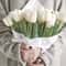 12 Real Touch Tulip Bouquet Artificial Tulips Flowers Everlasting Realistic Tulips for Home Deco