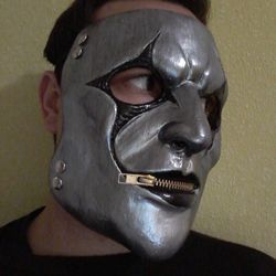Slipknot Jim James Root Vol.3 mask  | Mask party, Halloween masks, Horror masks, Masquerade mask (silver)