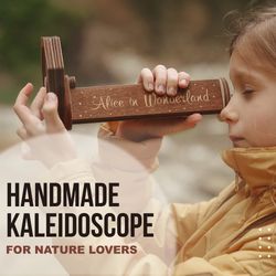 Diy Personalized Kaleidoscope Kit For Kids Outdoor Toys For Toddlers Montessori Toys Gift For Kids Boy And Girl