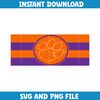 Clemson Tigers University Svg, Clemson Tigers logo svg, Clemson Tigers University, NCAA Svg, Ncaa Teams Svg (33).png