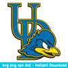 Delaware Blue Hens Logo Svg, Delaware Blue Hens Svg, NCAA Svg, Png Dxf Eps Digital File.jpeg