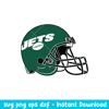 Helmet New York Jets Svg, New York Jets Svg, NFL Svg, Png Dxf Eps Digital File.jpeg