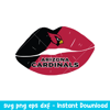 Lips Arizona Cardinals Svg, Arizona Cardinals Svg, NFL Svg, Png Dxf Eps Digital File.jpeg