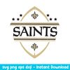New Orleans Saints Baseball Svg, New Orleans Saints Svg, NFL svg, Png Dfx Eps Digital File.jpeg