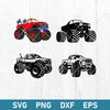 Monster Truck Bundle Svg, Monster Truck Svg, Truck Svg, Car Svg, Png Dxf Eps Digital File.jpeg