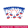 God Bless America Full Wrap, God Bless America Full Wrap Svg, Starbucks Svg, Coffee Ring Svg, Cold Cup Svg,png,dxf,eps file.jpeg