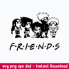 My Hero Academia Friends Svg, Anime Friends Svg, Anime Svg, Png Dxf Eps Digital File.jpeg