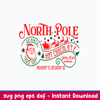 North Pole Hot Chocolate Santa Claus Approved Svg, Christmas Svg, Png Dxf Eps File.jpeg