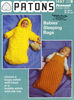 Vintage Baby Sleeping Bags Knitting Pattern Patons 1497 Babies Sleeping Bags.jpg