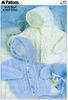 Vintage Jacket Knitting Pattern for Baby Patons 4503 Hooded Jacket.jpg