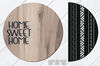 Home Sweet Home Door Hanger SVG - Home Sweet Home SVG - Laser Cut Files - Boho Door Hanger SVG - Western SVG - Glowforge Files