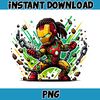 Iron Man Png, Superhero Juneteenth Breaking Every Chain Png, Black Man Dreadlocks Png, Black History Month Png, Breaking Chains, Roots, Instant Download.jpg