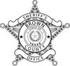 Brown COUNTY SHERIFF,S OFFICE LAW ENFORCEMENT BADGE VECTOR FILE.jpg