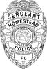 sergeant homestead florida police badge vector file.jpg