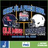 Penn State Nittany Lions Peach Bowl 2023 Football Png, Instant Download (2).jpg