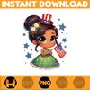 Cartoon Princess 4th of July Png, Princess Independence Day Png, American Patriotic Movie Png, Happy Fourth Of July Png, Instant Download (6).jpg