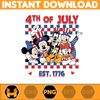 Mouse 4th Of July Png, Cartoon 4th July Png, Fourth Of July Designs, Independence Day, 4th Of July Png, Instant Download (2).jpg