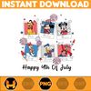 Mouse 4th Of July Png, Cartoon 4th July Png, Fourth Of July Designs, Independence Day, 4th Of July Png, Instant Download (6).jpg