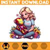 Ironman Png, Mom And Boy Superhero Png, Cartoon Mother Png, Mother’s Day Png, Gift For Mom Png, Mama Design Png, Instant Download..jpg