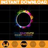 Twice In A Lifetime, Total Solar Eclipse Png, Eclipse 2017 2024, Colorful Paint Splash Eclipse, Sun Moon Png, Celestial Event, Instant Download.jpg