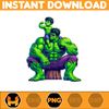 Hulk Dad And Son Png, Super Hero Dad And Son Png, Father's Day 2024 Png, Father's Day Png Sublimation, Clipart, Instant Download (4).jpg