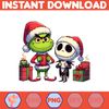 Grinch Jack Skeleton Nightmare Before Christmas Png, Great Christmas Sublimation, Christmas movie Png (3).jpg