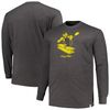 Men's Pittsburgh Steelers  Profile Heather Charcoal Big & Tall Throwback Long Sleeve T-Shirt.jpg
