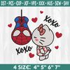 Kitty Kiss Spider Man Embroidery Design.jpg