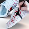 custom- shoes- nike- air- force- woman- sneakers- white- black- art- karate  7.jpg