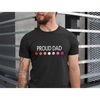 PROUD DAD Lesbian Pride Shirt, Unisex T-Shirts