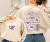 Olivia Guts Tour Track List Aesthetic Sweatshirt, Olivia Rodrigo Guts Shirt, Album Tracklist Tee, Olivia Rodrigo Merch, Teenager Girl Gifts1.jpg