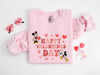 Valentines Day Shirt, Mickey and Minnie Love Tee, Cupid Shirt, Gift for Women, Couples Shirt, Vacation Shirt, Valentines Day Gift, Xoxo Tee.jpg