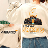 Lando Norris Formula One Sweatshirt, Lando Norris Shirt, Norris F1 Sweater, F1 Two Sides Shirt, F1 Shirt Lando Norris, F1 Shirt, F1 T shirt.png