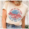 Retro America 1776 Shirt, America 4th of July T-Shirt, USA Flag Shirt, Stars and Stripes Tee, American Women Shirt.jpg
