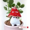 Mushroom stuffed toy, mushroom felt pattern, goblincore décor.jpg