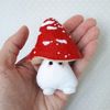 Mushroom stuffed toys, mushroom felt pattern, goblincore décor.jpg