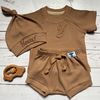 Camel custom shirt baby boy coming home outfit - gender neutral baby clothes.JPG