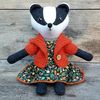 badger-animal-doll