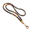 Teacher beaded lanyard for badge