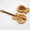 wooden guitar pick box