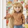 doll in fashionable sweatshirt